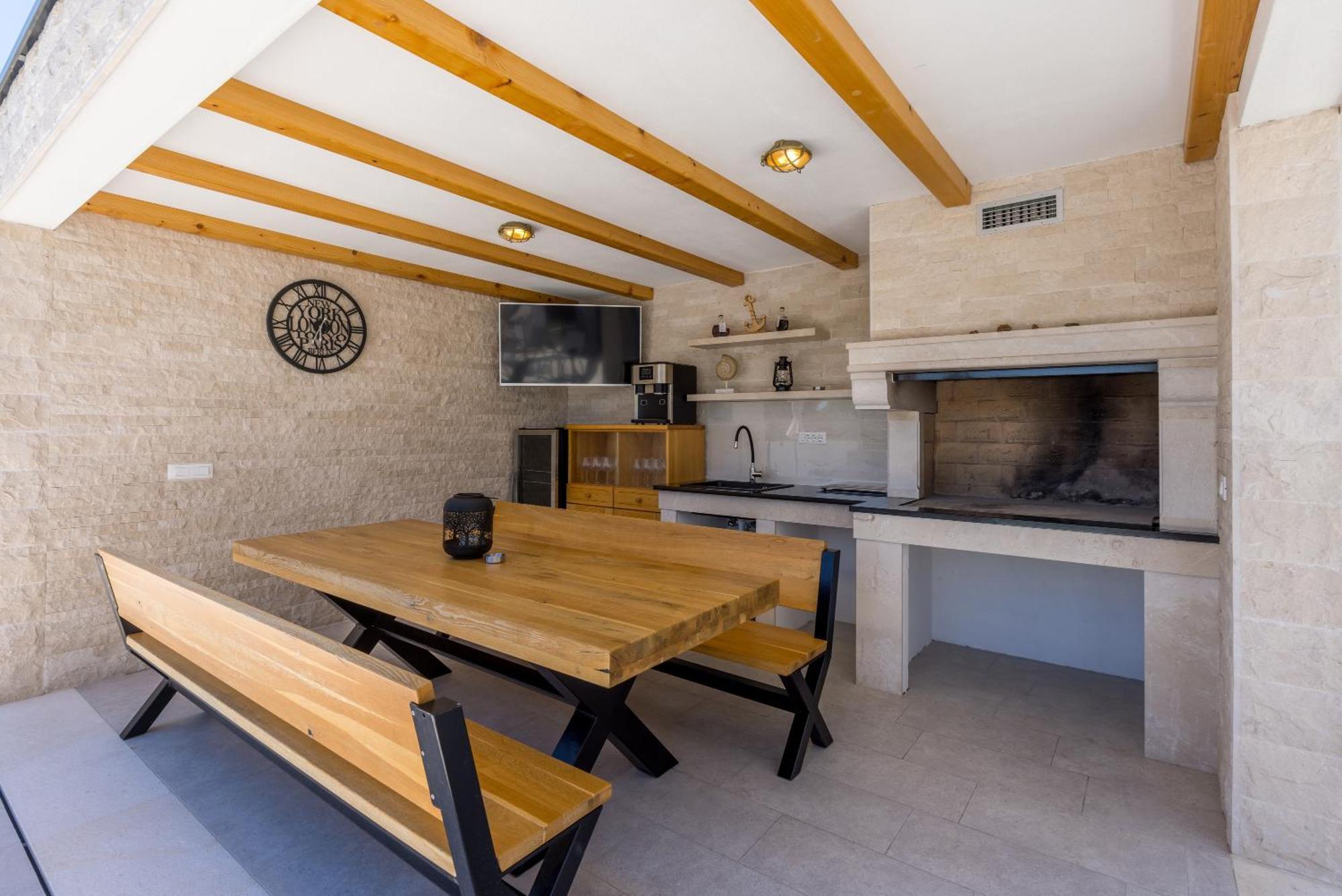 Luxury Villa Diana With Heated Pool And Jacuzzi Dograde Luaran gambar
