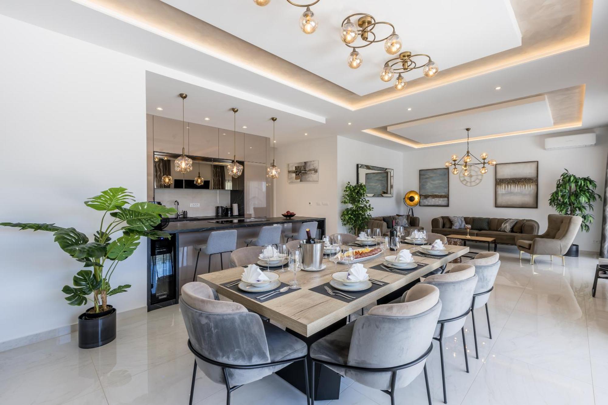 Luxury Villa Diana With Heated Pool And Jacuzzi Dograde Luaran gambar